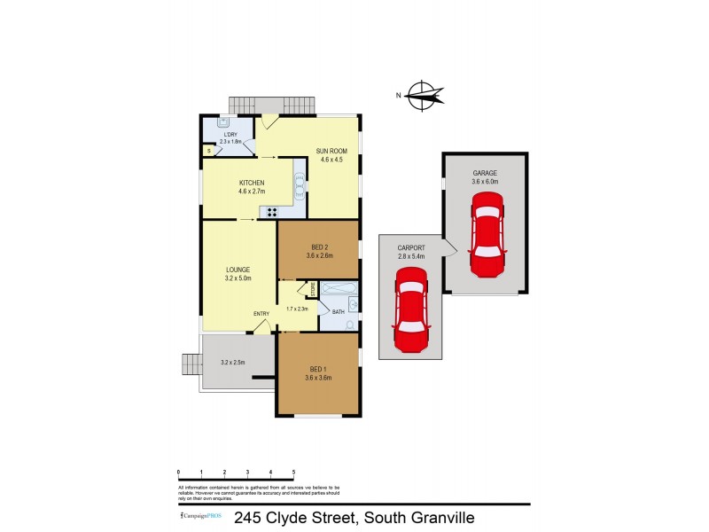 245 Clyde Street, Granville NSW 2142 Floorplan