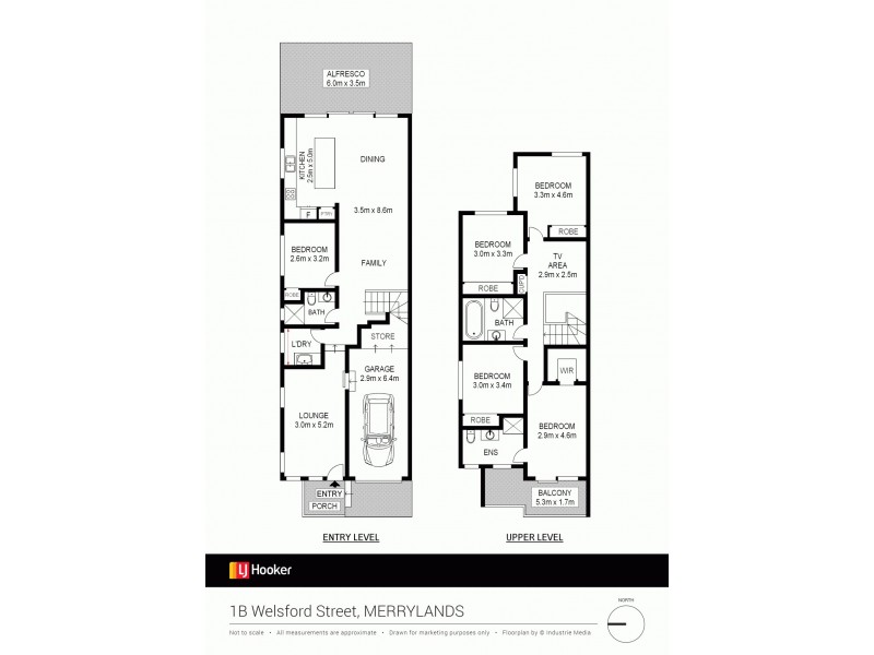 1 b Welsford Street, Merrylands NSW 2160 Floorplan