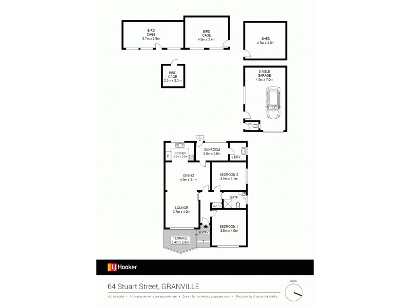 64 Stuart Street, Granville NSW 2142 Floorplan