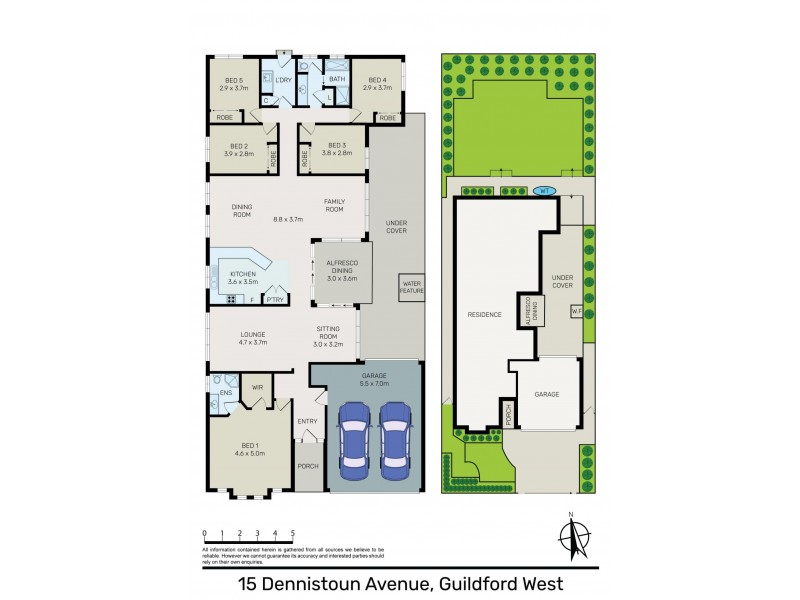 15 Dennistoun Avenue, Guildford NSW 2161 Floorplan