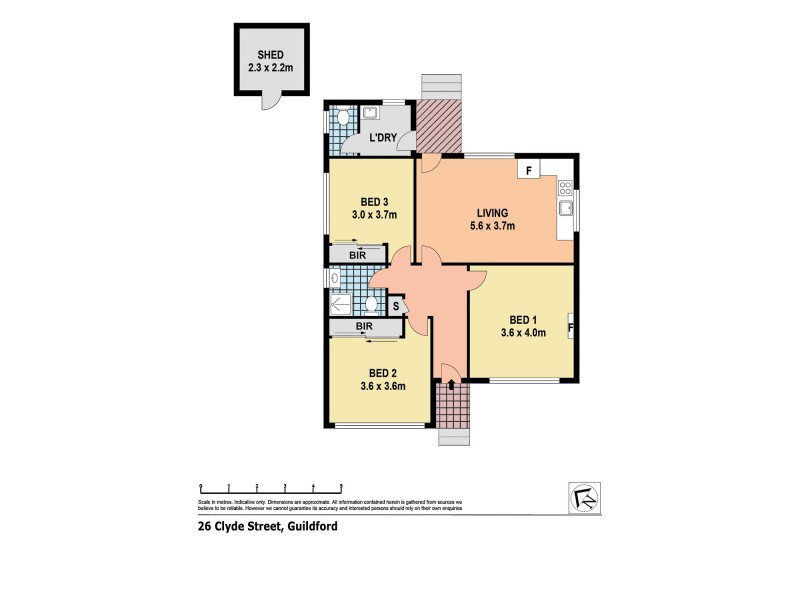 26 Clyde Street, Guildford NSW 2161 Floorplan