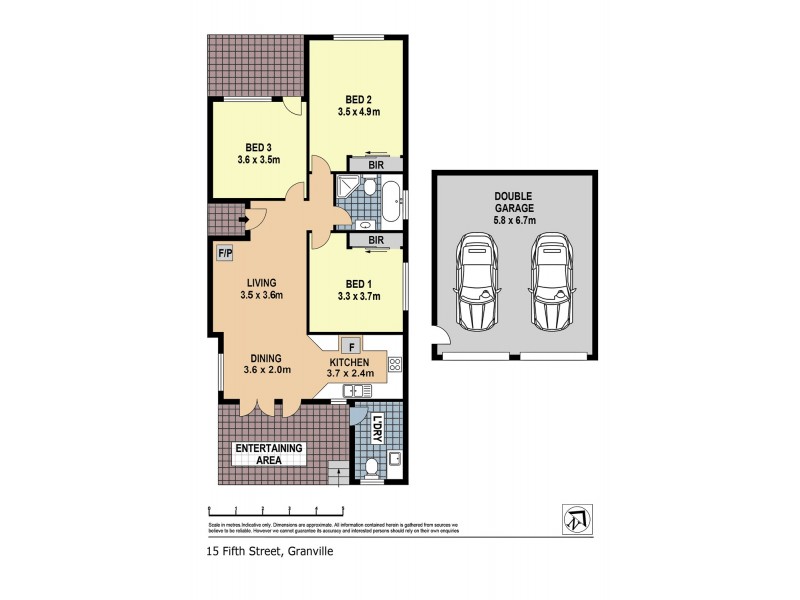 15 Fifth Street, Granville NSW 2142 Floorplan