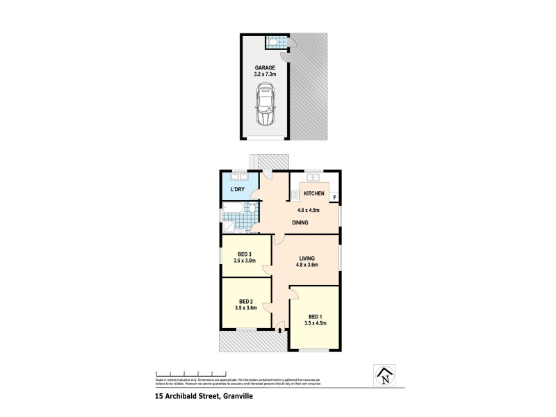 15 Archibald Street, Granville NSW 2142 Floorplan
