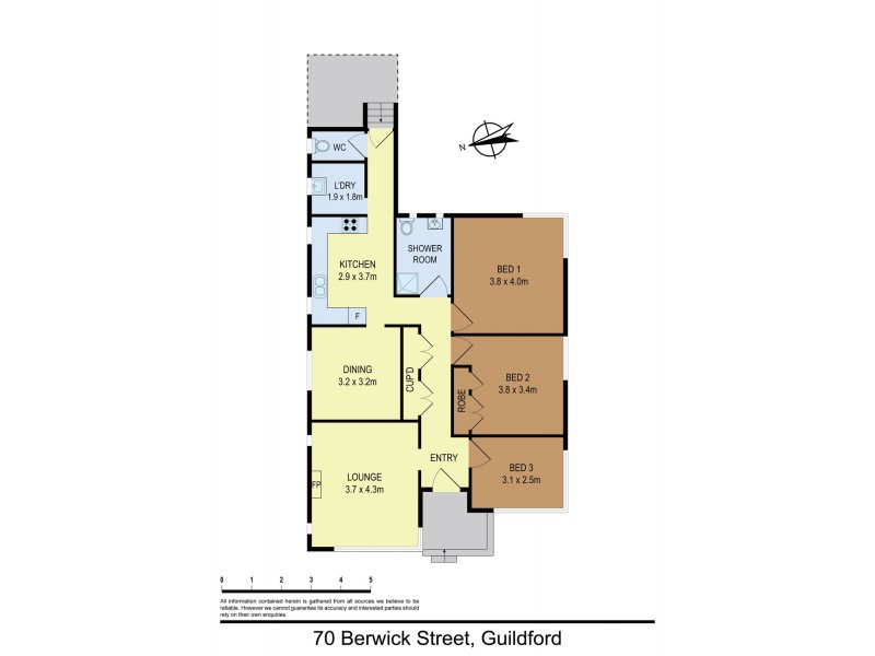 70 Berwick Street, Guildford NSW 2161 Floorplan