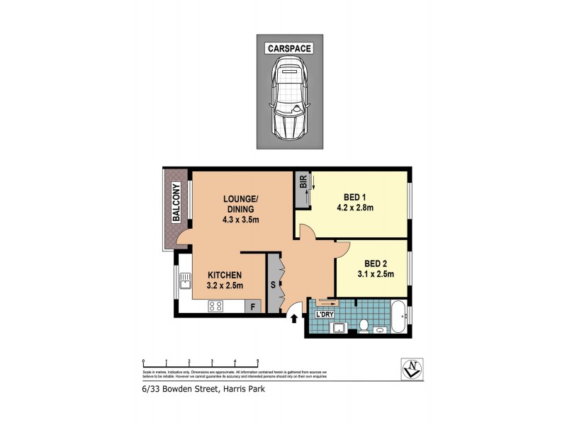 6/33 Bowden Street, Harris Park NSW 2150 Floorplan