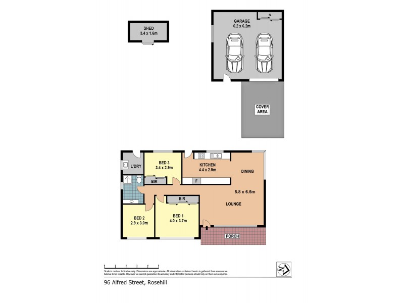 96 Alfred Street, Rosehill NSW 2142 Floorplan