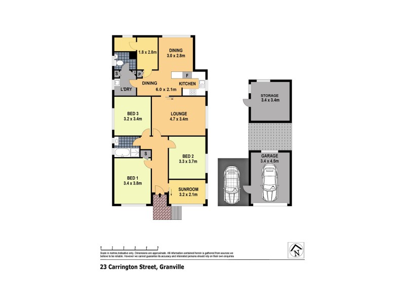 23 Carrington Street, Granville NSW 2142 Floorplan
