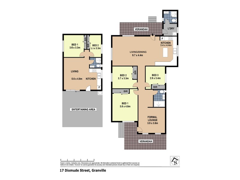 17 Dixmude Street, Granville NSW 2142 Floorplan