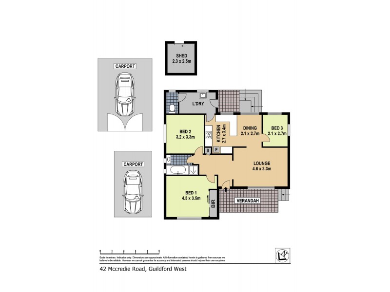 42 McCredie Road, Guildford NSW 2161 Floorplan