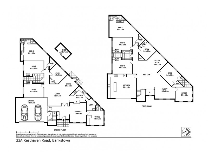 23A Resthaven Road, Bankstown NSW 2200 Floorplan