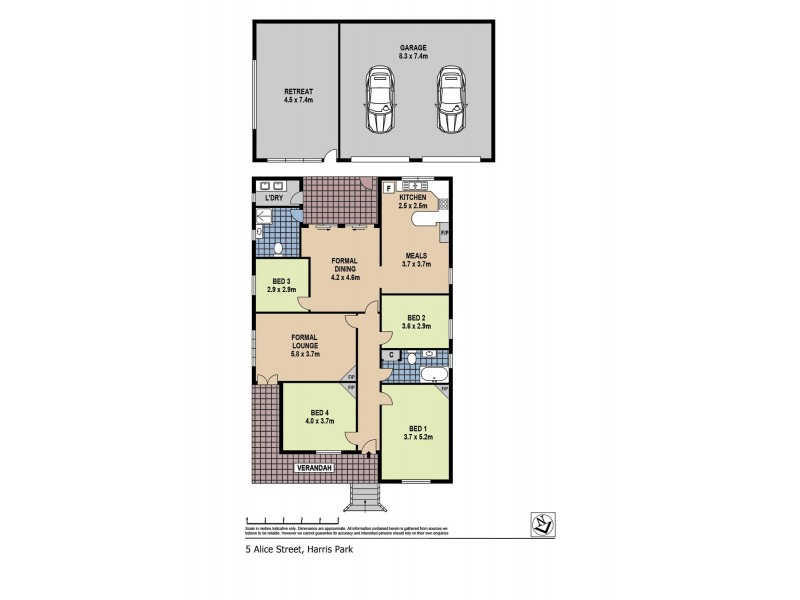 5 Alice Street, Harris Park NSW 2150 Floorplan