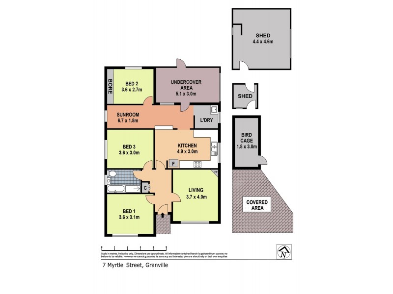 7 Myrtle Street, Granville NSW 2142 Floorplan
