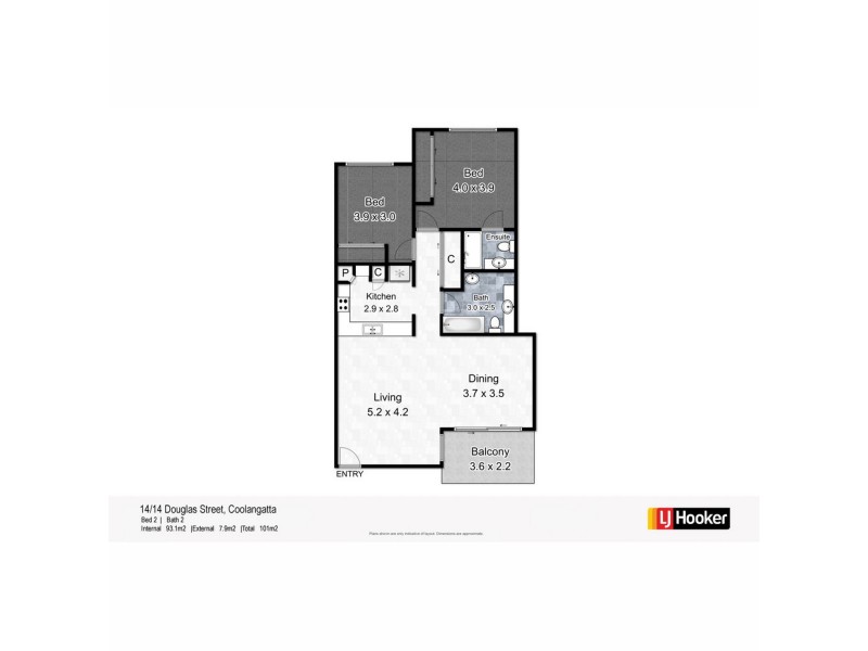 14/14 Douglas Street, Coolangatta QLD 4225 Floorplan