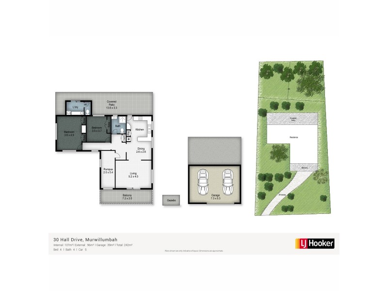 30 Hall Drive, Murwillumbah NSW 2484 Floorplan