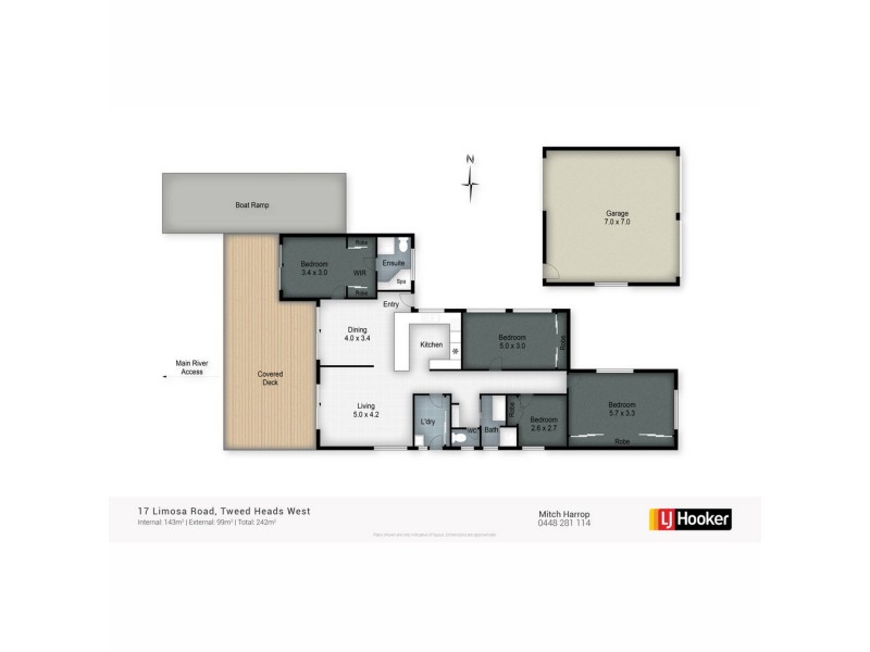 17 Limosa Road, Tweed Heads West NSW 2485 Floorplan