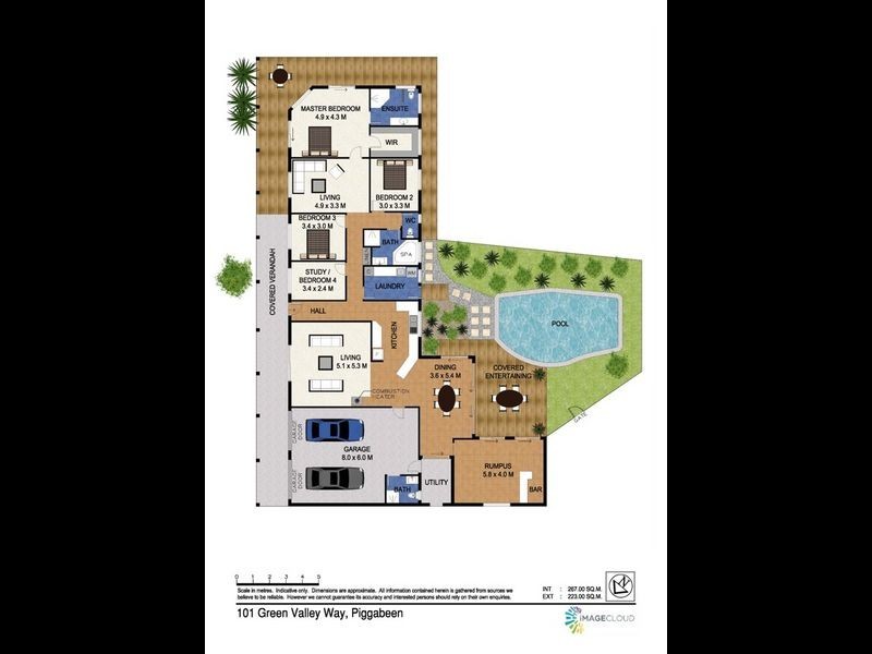 101 Green Valley Way, Piggabeen NSW 2486