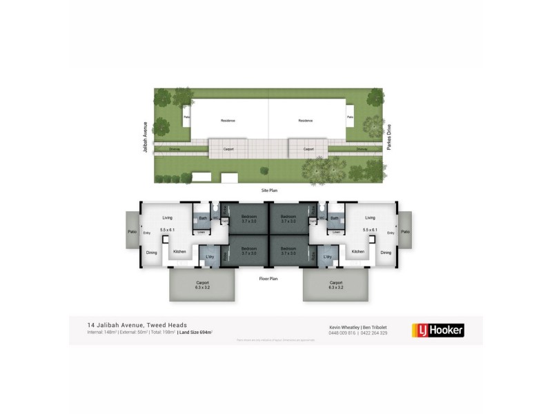 14 Jalibah Avenue, Tweed Heads NSW 2485 Floorplan