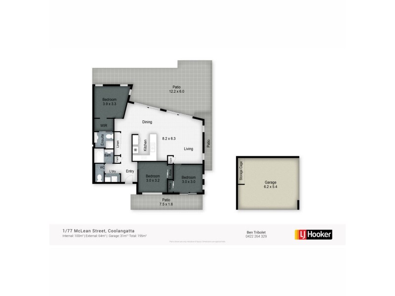 1/77 McLean Street, Coolangatta QLD 4225 Floorplan