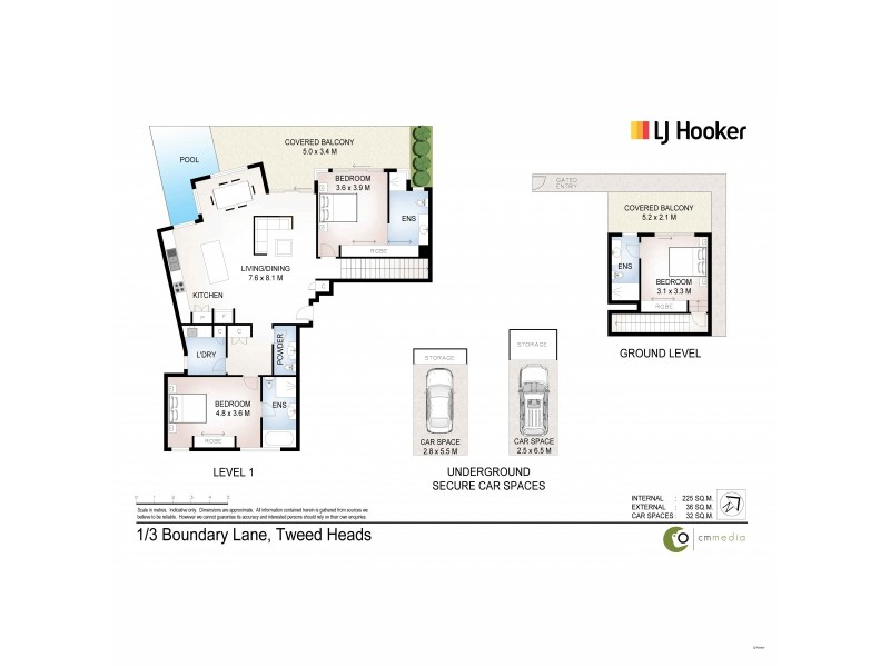 1/3 Boundary Lane, Tweed Heads NSW 2485 Floorplan