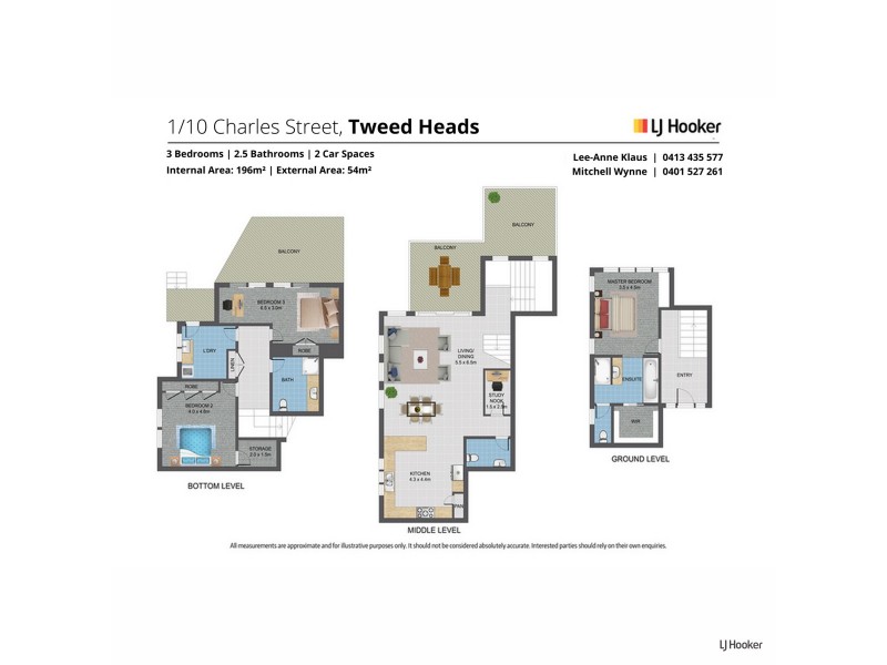 1/10 Charles Street, Tweed Heads NSW 2485 Floorplan