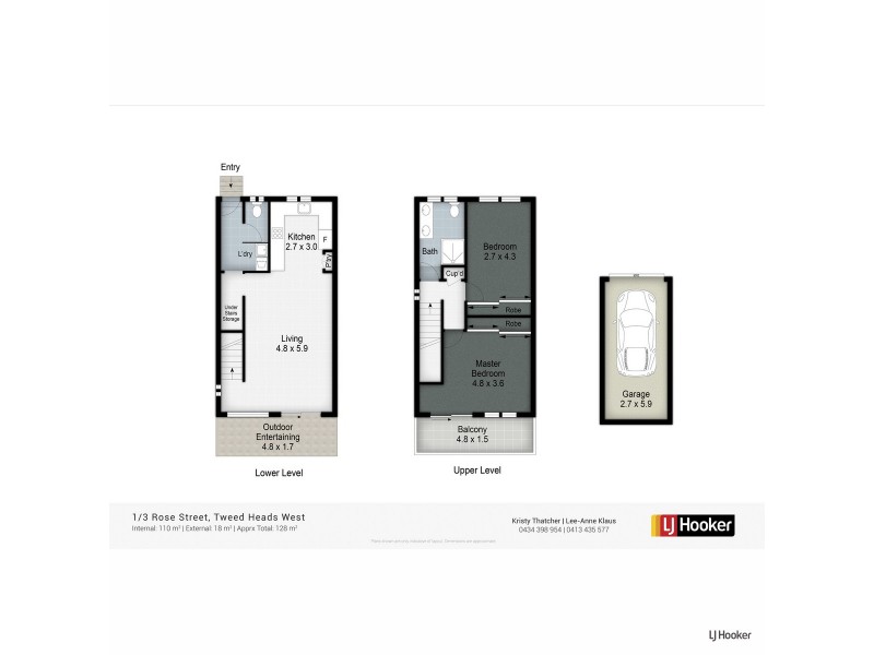 1/3 Rose Street, Tweed Heads West NSW 2485 Floorplan