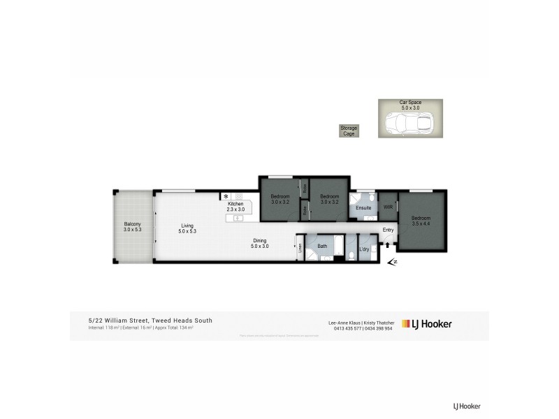5/22 William Street, Tweed Heads South NSW 2486 Floorplan