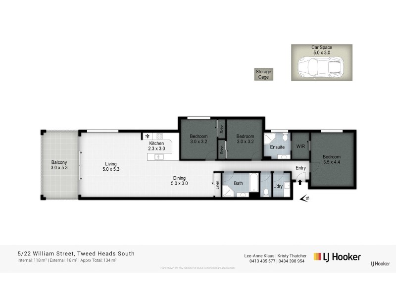 5/22 William Street, Tweed Heads South NSW 2486 Floorplan