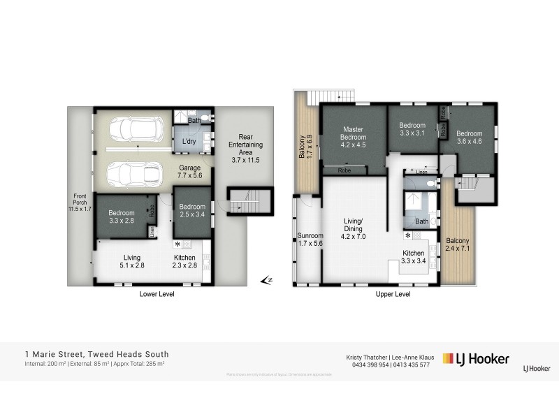 1 Marie Street, Tweed Heads South NSW 2486 Floorplan