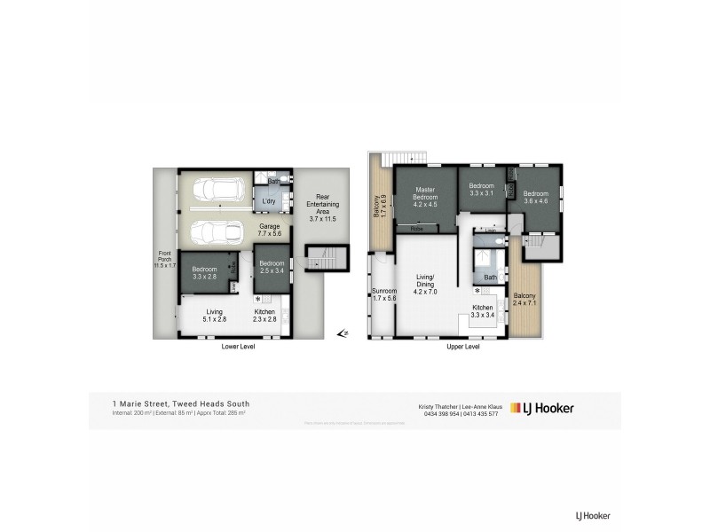 1 Marie Street, Tweed Heads South NSW 2486 Floorplan