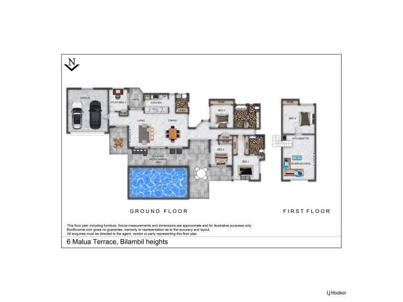 6 Malua Terrace, Bilambil Heights NSW 2486 Floorplan