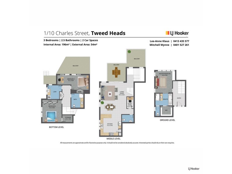 1/10 Charles Street, Tweed Heads NSW 2485 Floorplan