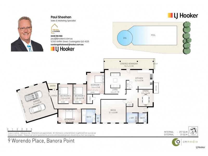 9 Worendo Place, Banora Point NSW 2486 Floorplan