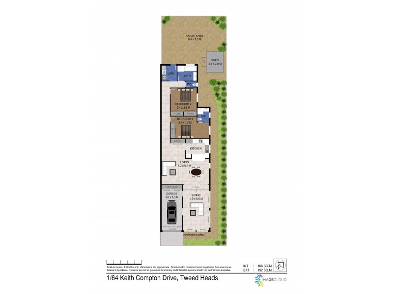 1/64 Keith Compton Drive – Lot 1 SP 13482, Tweed Heads NSW 2485 Floorplan