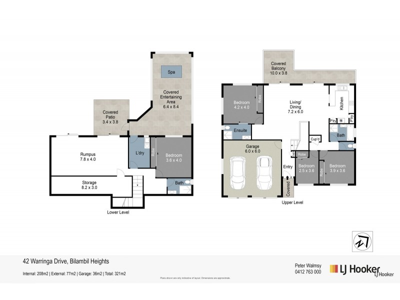 42 Warringa Drive, Bilambil Heights NSW 2486 Floorplan