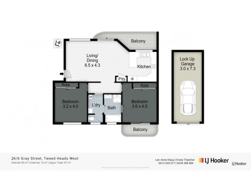 24/6 Gray Street, Tweed Heads West NSW 2485 Floorplan