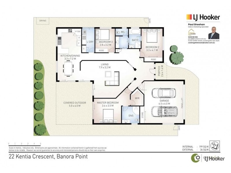 22 Kentia Crescent, Banora Point NSW 2486 Floorplan