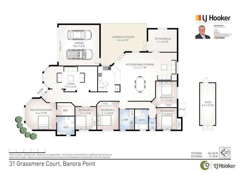 31 Grassmere Court, Banora Point NSW 2486 Floorplan