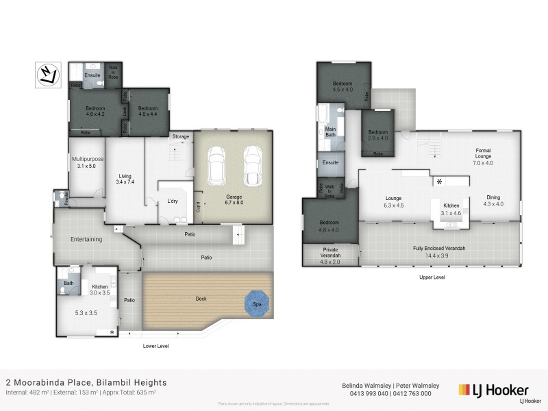 2 Moorabinda Place, Bilambil Heights NSW 2486 Floorplan