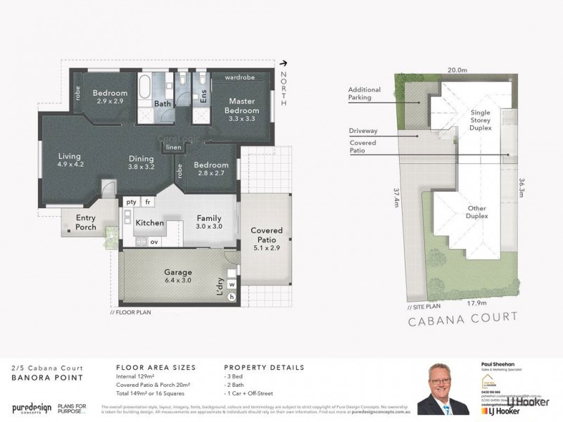 2/5 Cabana Court, Banora Point NSW 2486 Floorplan