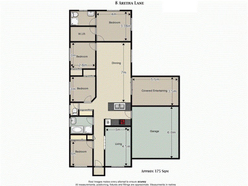 8 Aretha Lane, Narangba QLD 4504 Floorplan