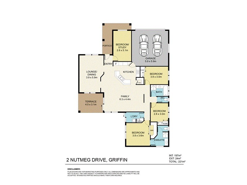 2 Nutmeg Drive, Griffin QLD 4503 Floorplan