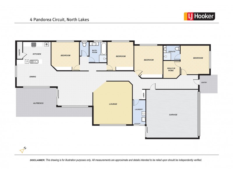 4 Pandorea Circuit, North Lakes QLD 4509 Floorplan