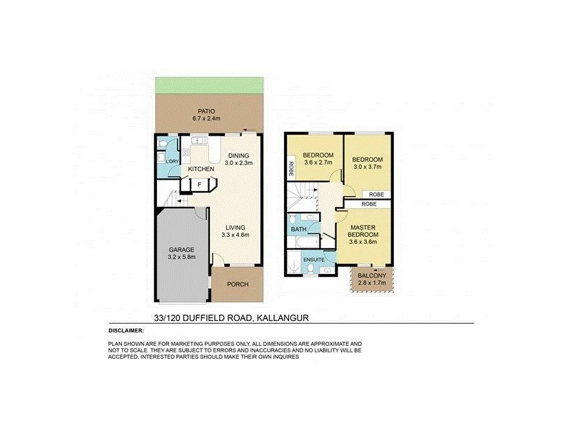 33/120 Duffield Road, Kallangur QLD 4503 Floorplan