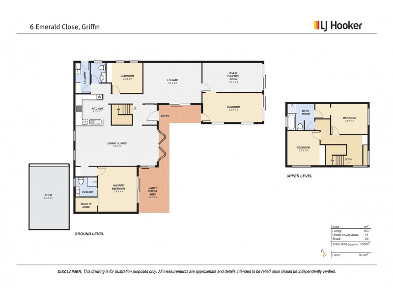 6 Emerald Close, Griffin QLD 4503 Floorplan