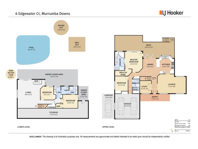 4 Edgewater Court, Murrumba Downs QLD 4503 Floorplan