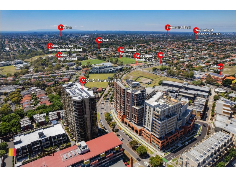 1004A/21 Pentridge Boulevard, Coburg VIC 3058