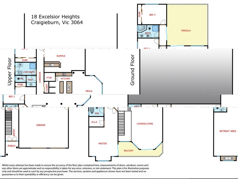 18 Excelsior Heights, Craigieburn VIC 3064 Floorplan