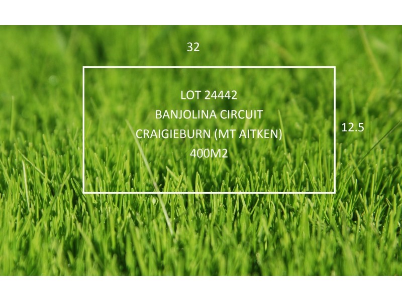 Lot 24442 Banjolina Circuit, Craigieburn VIC 3064