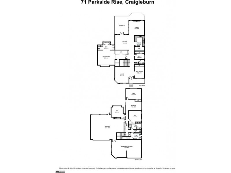 71 Parkside Rise, Craigieburn VIC 3064 Floorplan