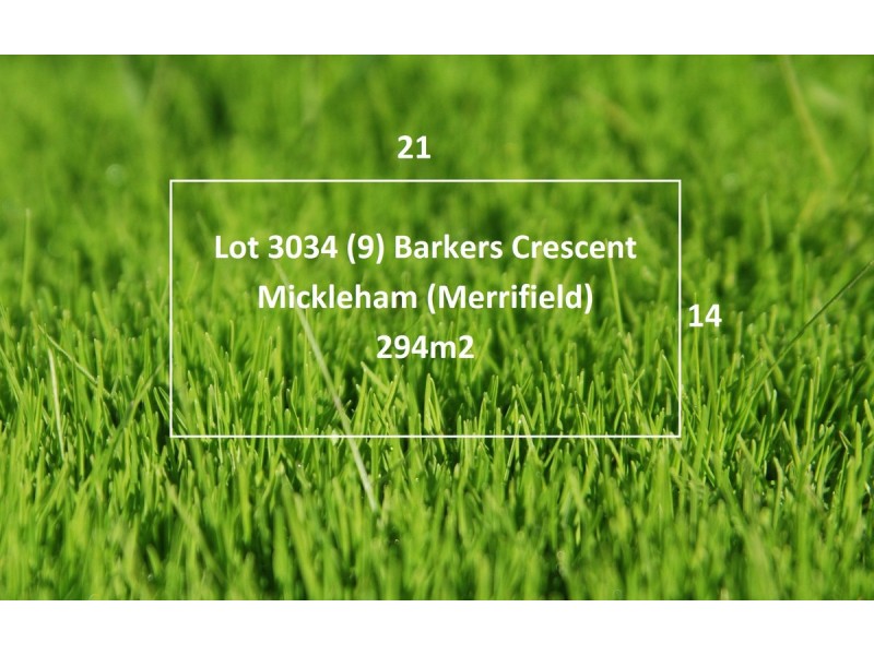 Lot 3034/ Barkers Crescent, Mickleham VIC 3064